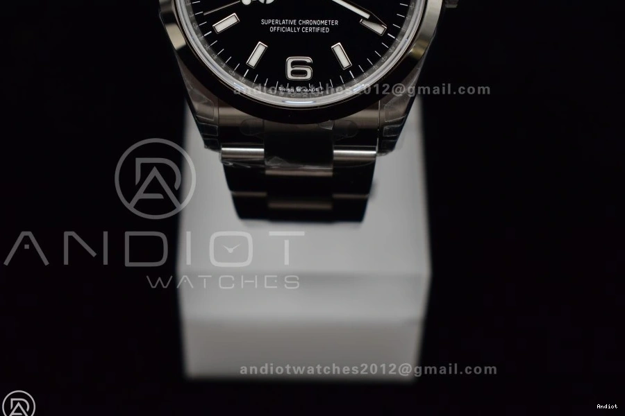 Explorer SS 124270 Dial DD3230 on 904L Steel 1:1 Best Black VSF Edition 36mm Bracelet 1120